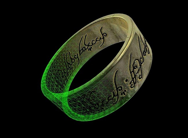 кольцо в 3Dмодели